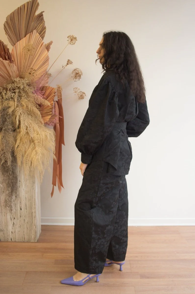 Eliza Faulkner Yves Pant - Black (In-Store) - Image 3