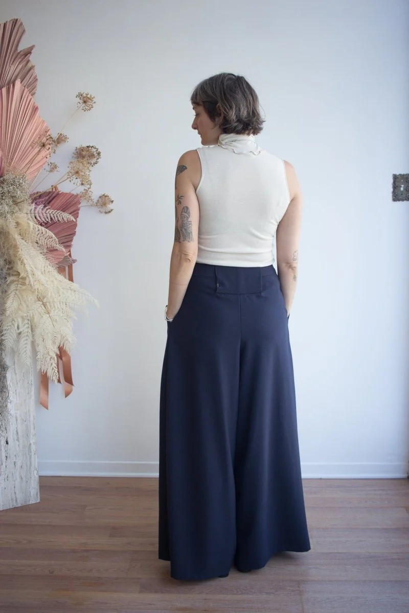 Eliza Faulkner Loulou Top - Cream (Online Exclusive) - Image 3