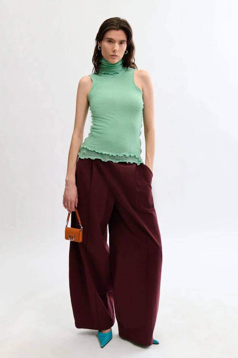 Eliza Faulkner Loulou Top - Mint (Online Exclusive) - Image 5