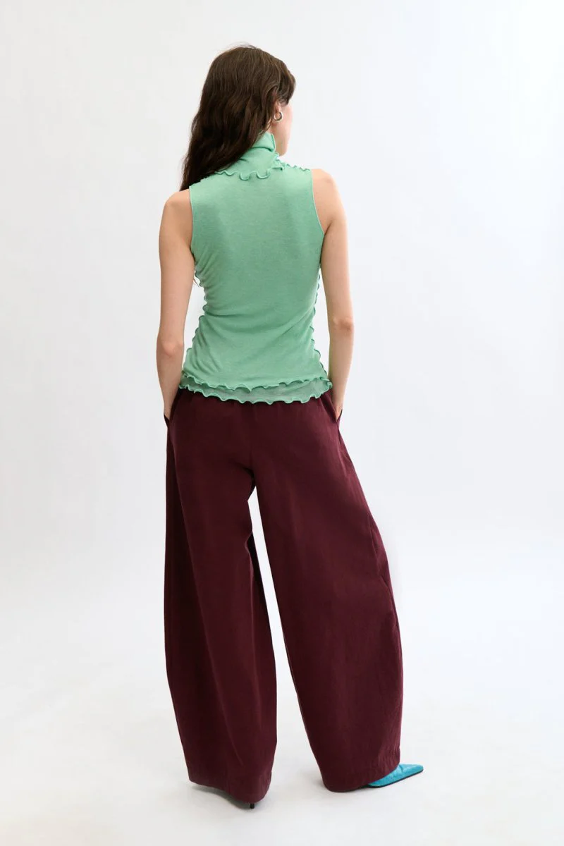 Eliza Faulkner Loulou Top - Mint (Online Exclusive) - Image 6