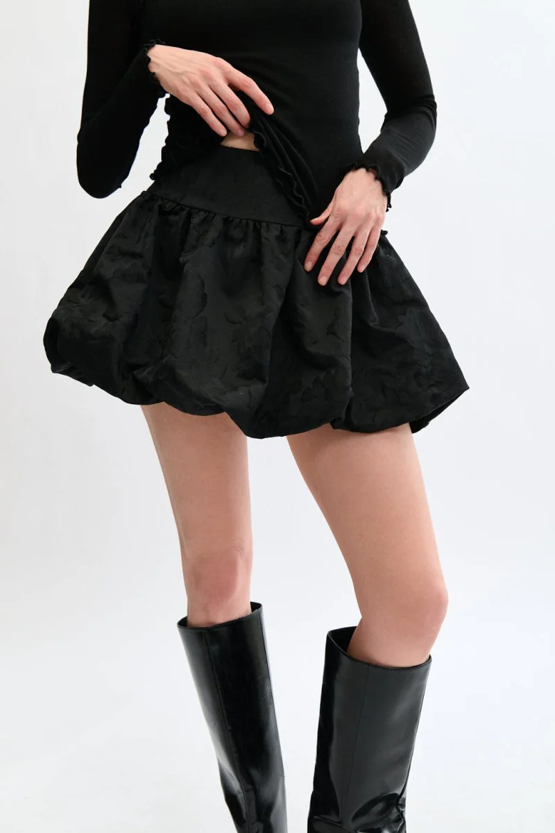 Eliza Faulkner Olivia Skirt - Black (Online Exclusive) - Image 3