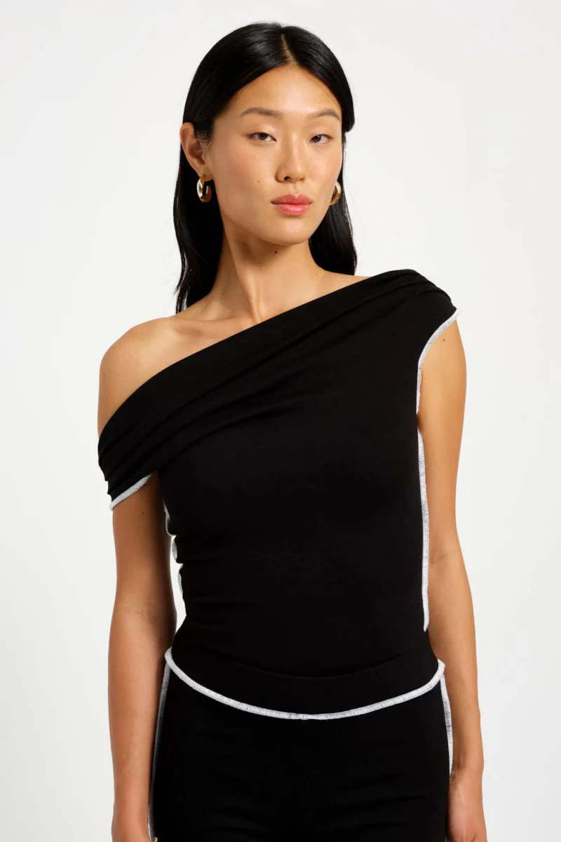 Eliza Faulkner Pepper Top - Black (Online Exclusive) - Image 6