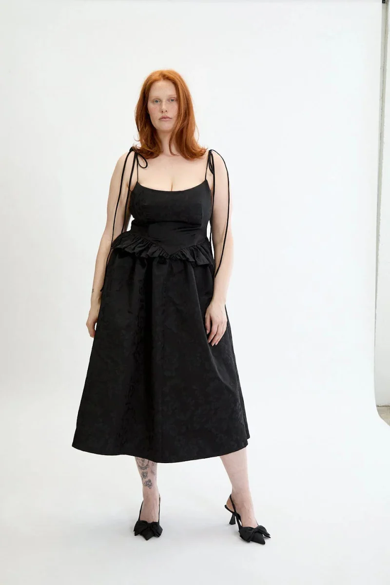 Eliza Faulkner Tessa Dress - Black (In-Store) - Image 6