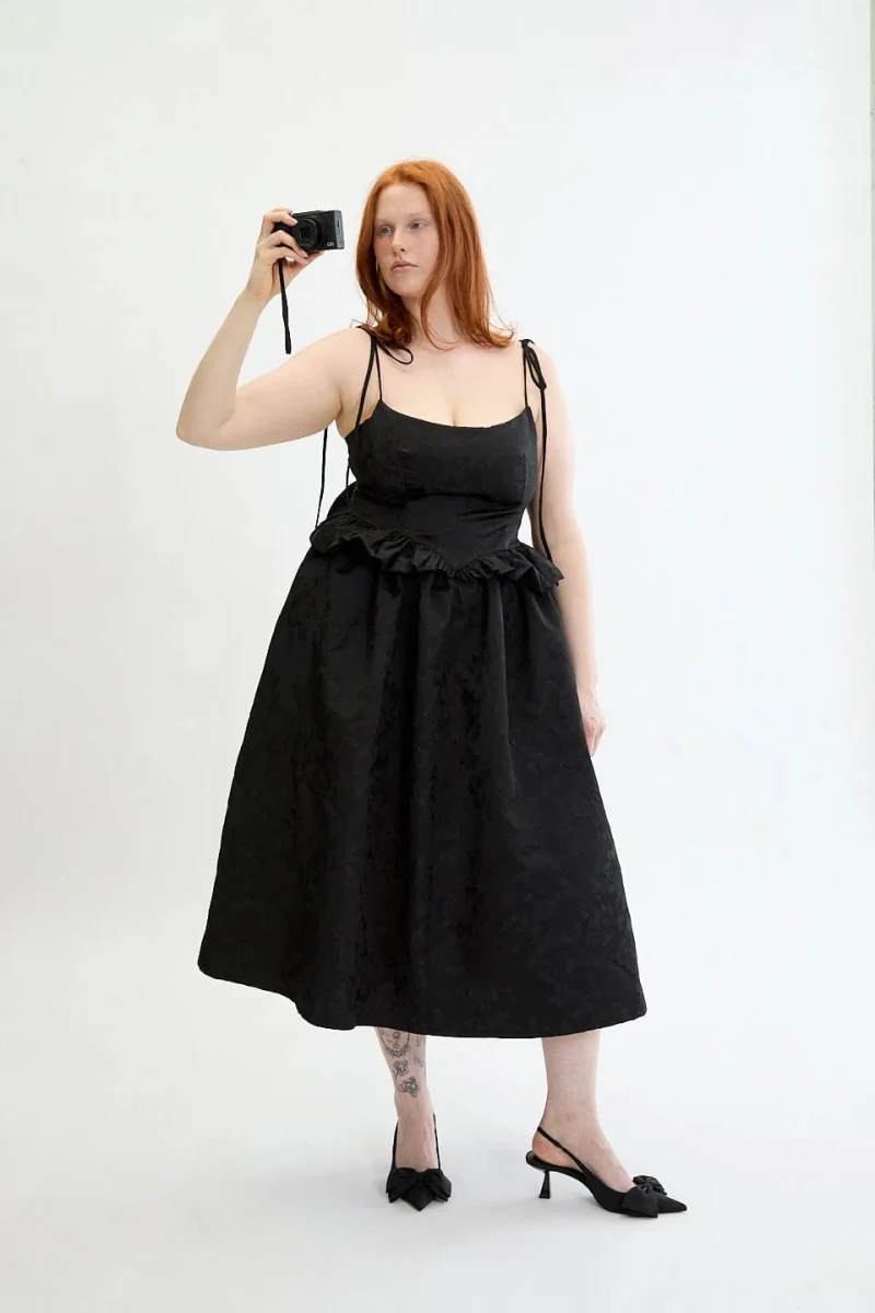 Eliza Faulkner Tessa Dress - Black (In-Store) - Image 8