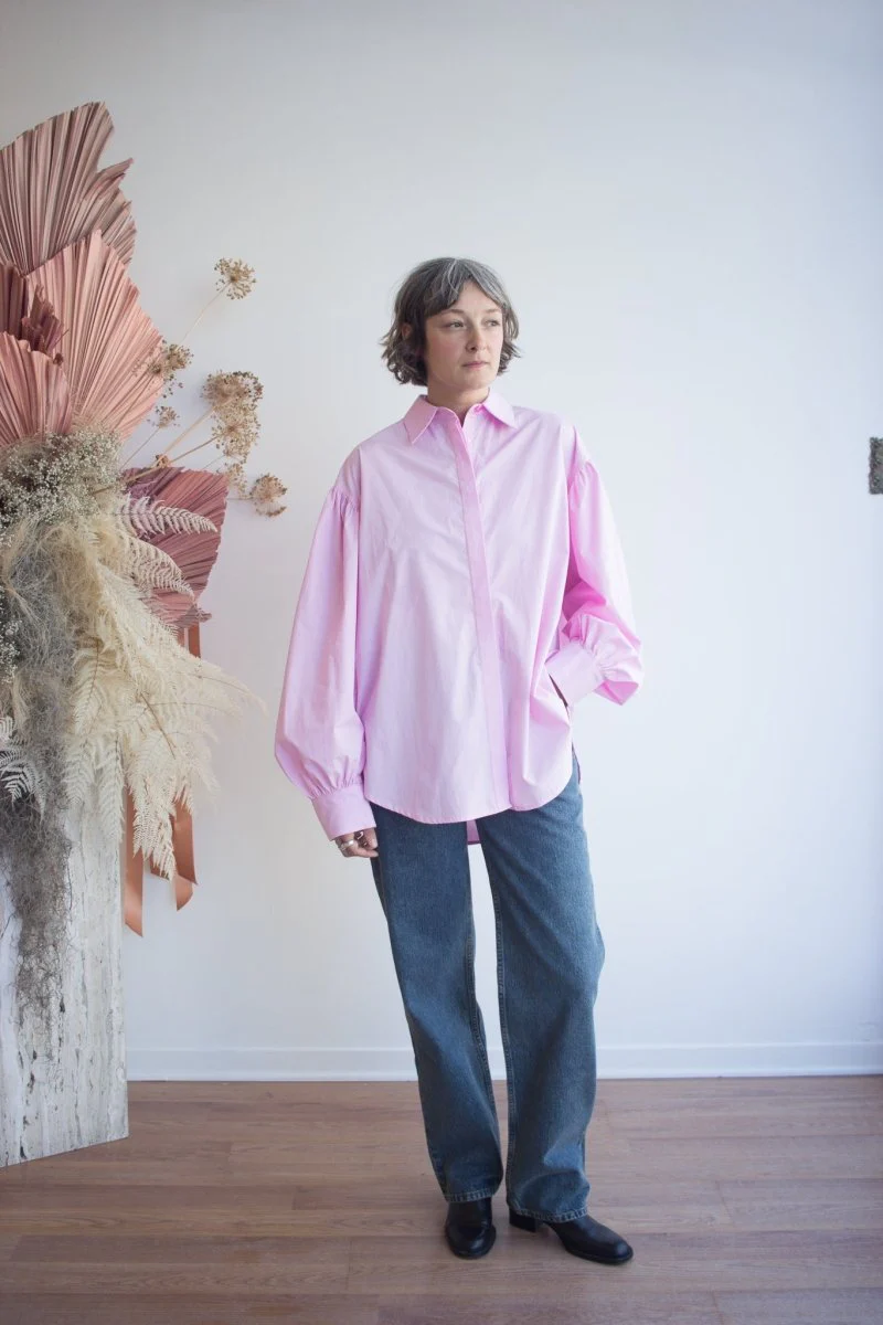 Eliza Faulkner Wren Shirt - Pink (In-Store) - Image 4