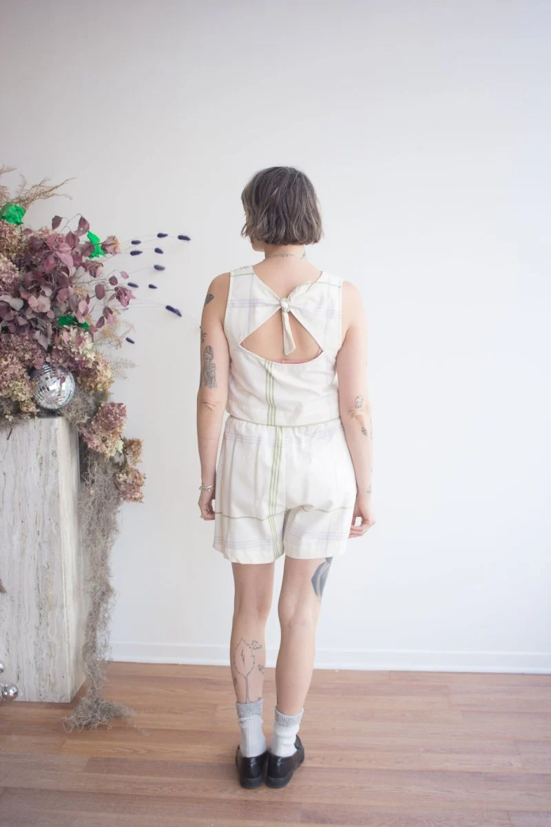 Eve Gravel Henderson Top - Summer Tartan (In-Store) - Image 5