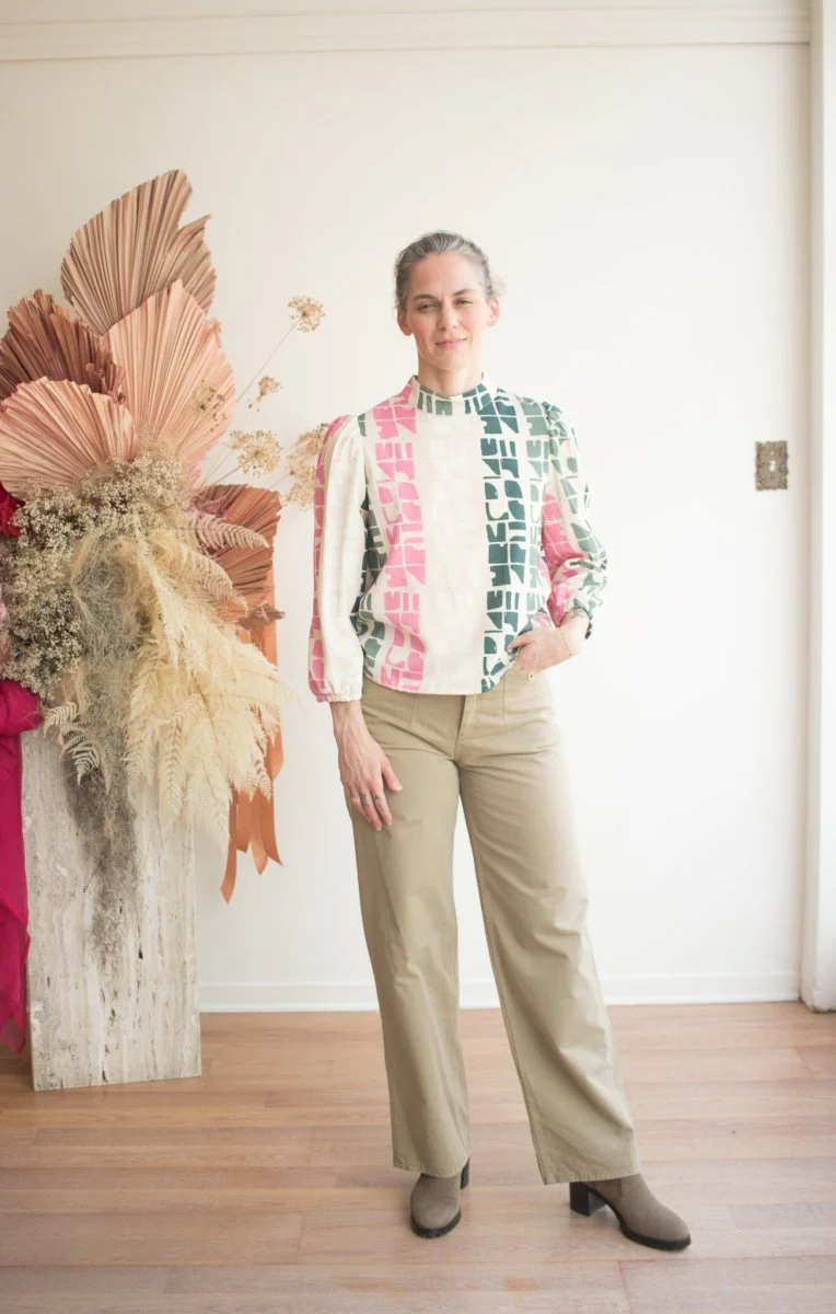 Eve Gravel Connie Top - Pink Totem or Blue Totem (Online Exclusive) - Image 3