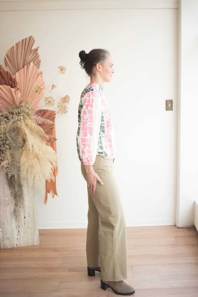Eve Gravel Connie Top - Pink Totem or Blue Totem (Online Exclusive) - Image 5