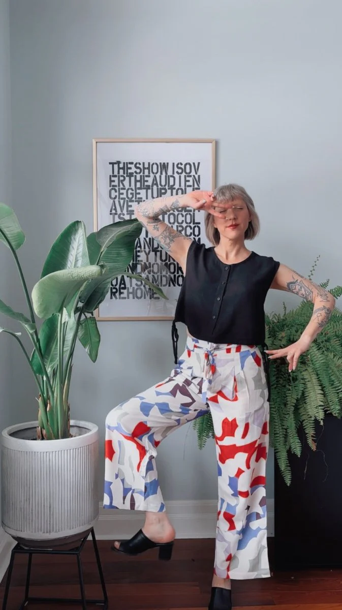 Eve Gravel Grace Pants - Olympic or Nuage (Online Exclusive) - Image 2