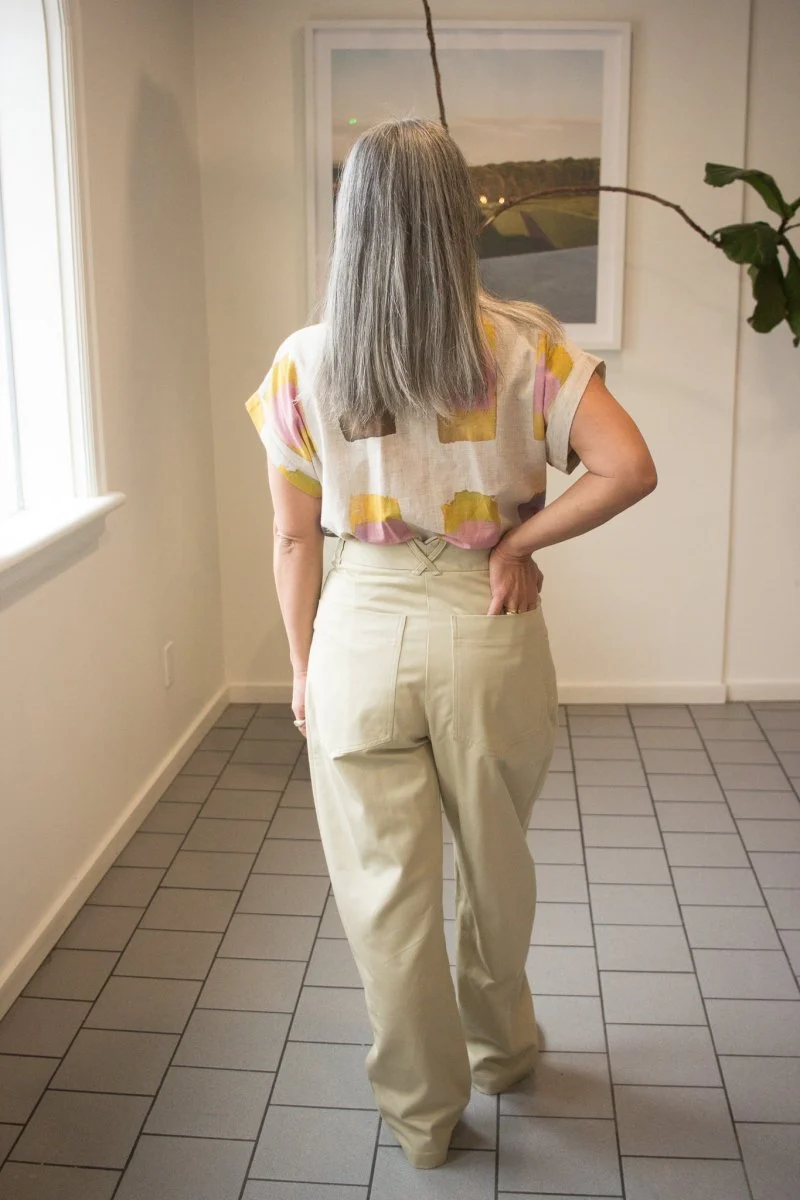 Eve Gravel Haley Shirt - Blue/Gold or Yellow/Gold (Pre-Order) - Image 4