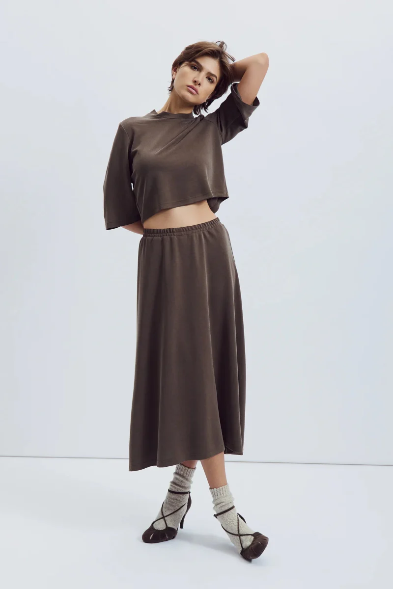 Eve Gravel Joan Skirt - Various Colours (Online Exclusive) - Image 6