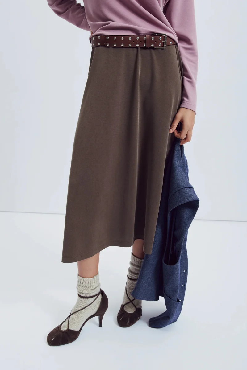 Eve Gravel Joan Skirt - Various Colours (Online Exclusive) - Image 7