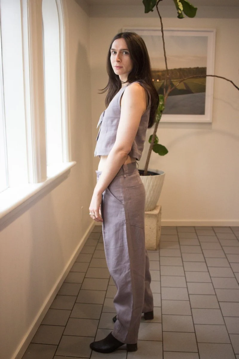 Eve Gravel Saxon Vest - Various Colours (Online Exclusive) - Image 5