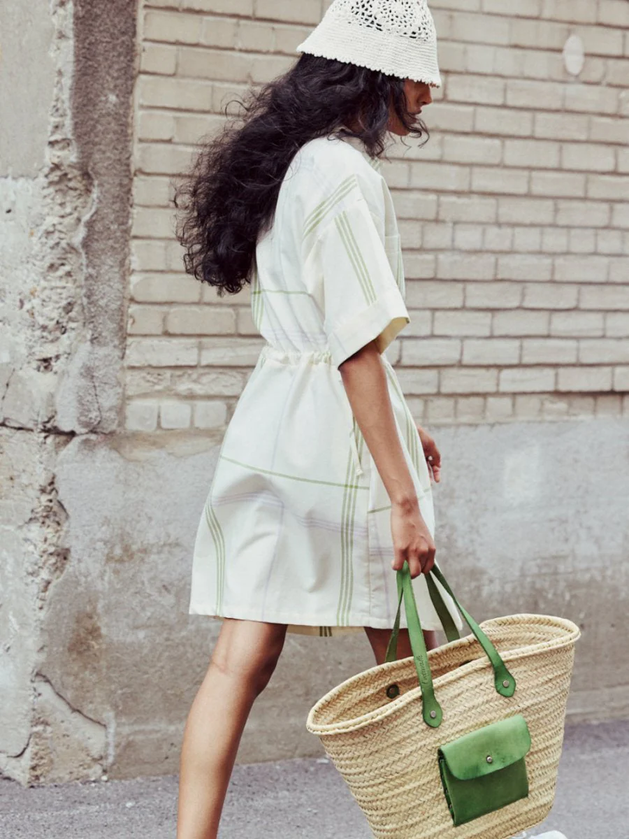 Eve Gravel Lilia Dress - Summer Tartan (Online Exclusive) - Image 9