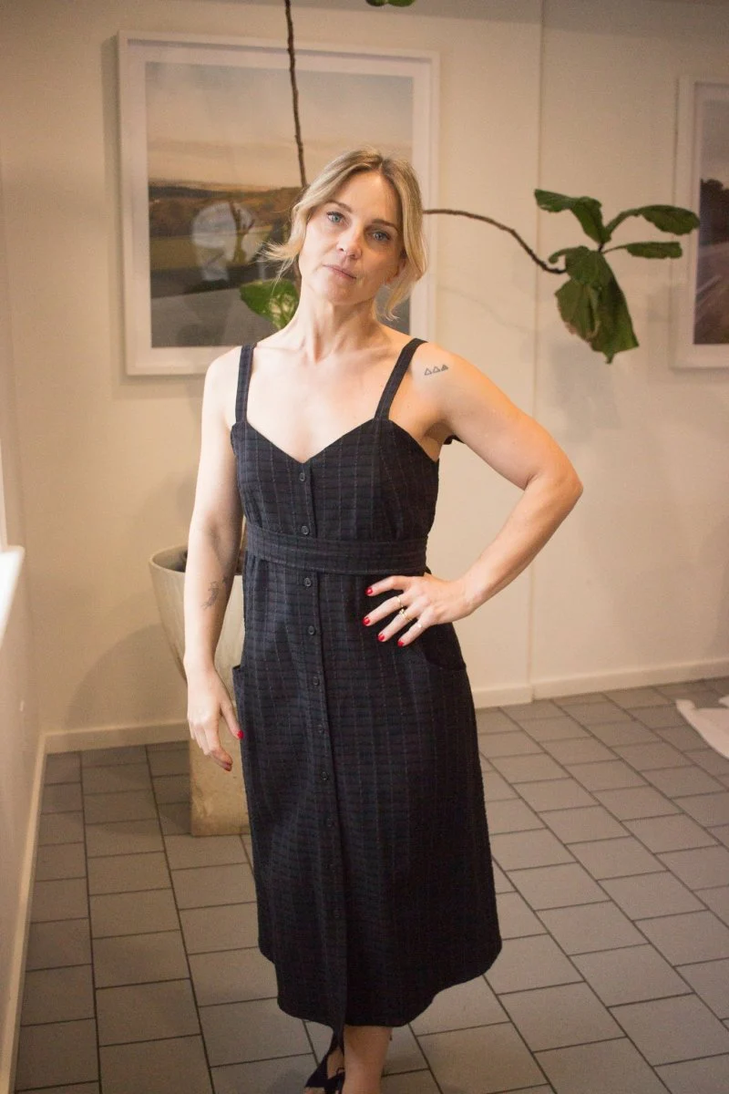 Eve Gravel Miranda Dress - Black or White (Online Exclusive)
