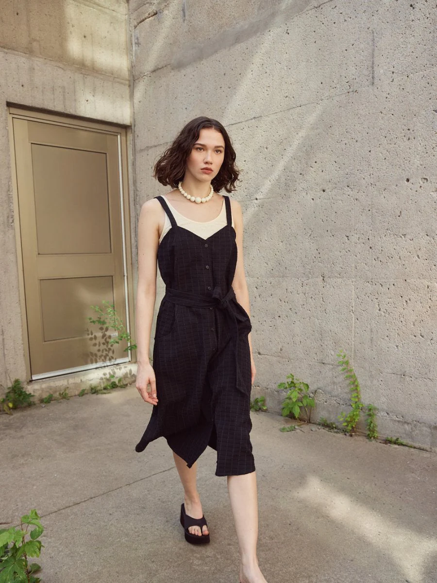 Eve Gravel Miranda Dress - Black or White (Online Exclusive) - Image 3