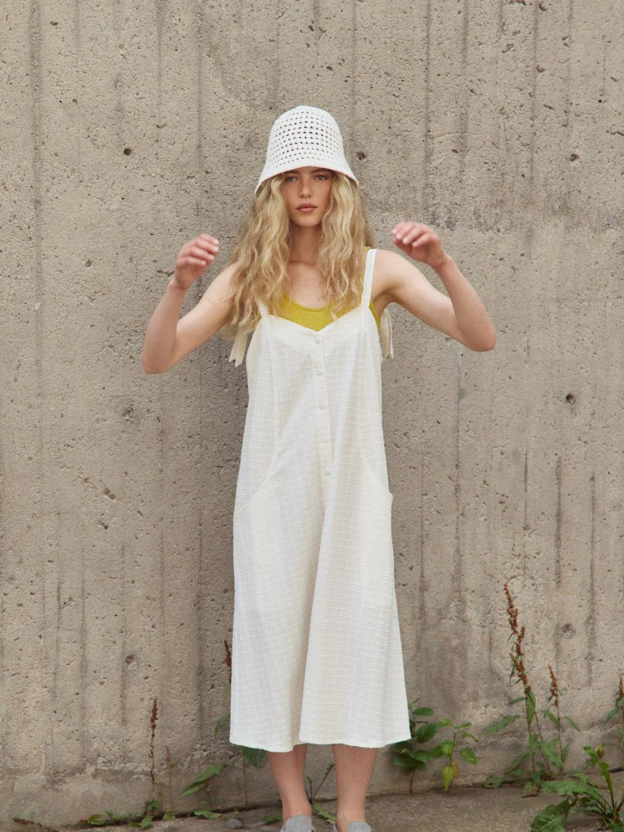 Eve Gravel Miranda Dress - Black or White (Online Exclusive) - Image 4