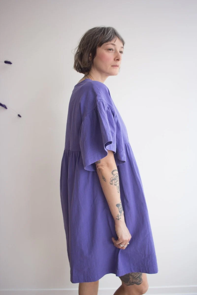 Eve Gravel Peonie Dress - Various Colours (Online Exclusive) - Image 5