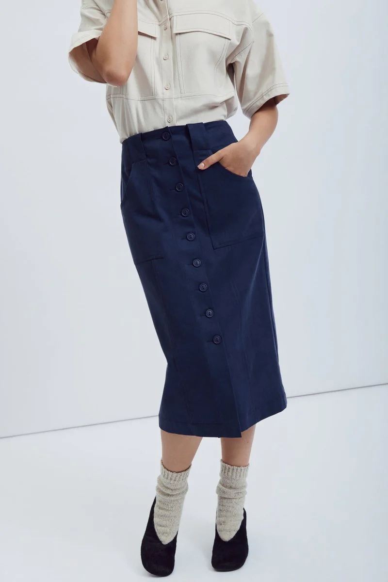 Eve Gravel Sabine Skirt - Various Colours (Online Exclusive) - Image 7