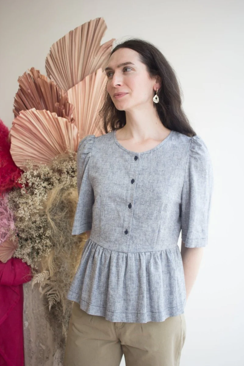Eve Gravel Soma Top - Heather Grey (Online Exclusive)
