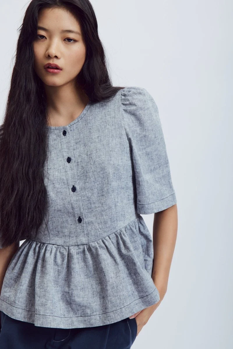 Eve Gravel Soma Top - Heather Grey (Online Exclusive) - Image 6