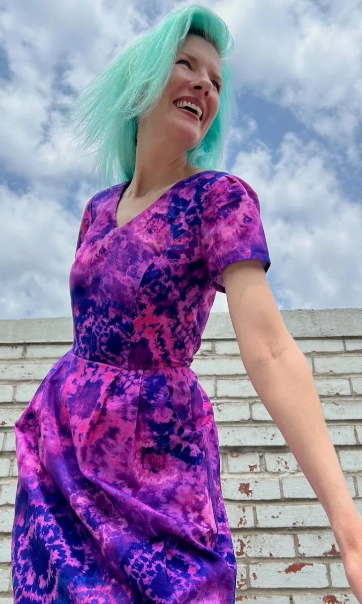 Birds of North America Fruit Dove Dress - McGurple (Online Exclusive) - Image 4