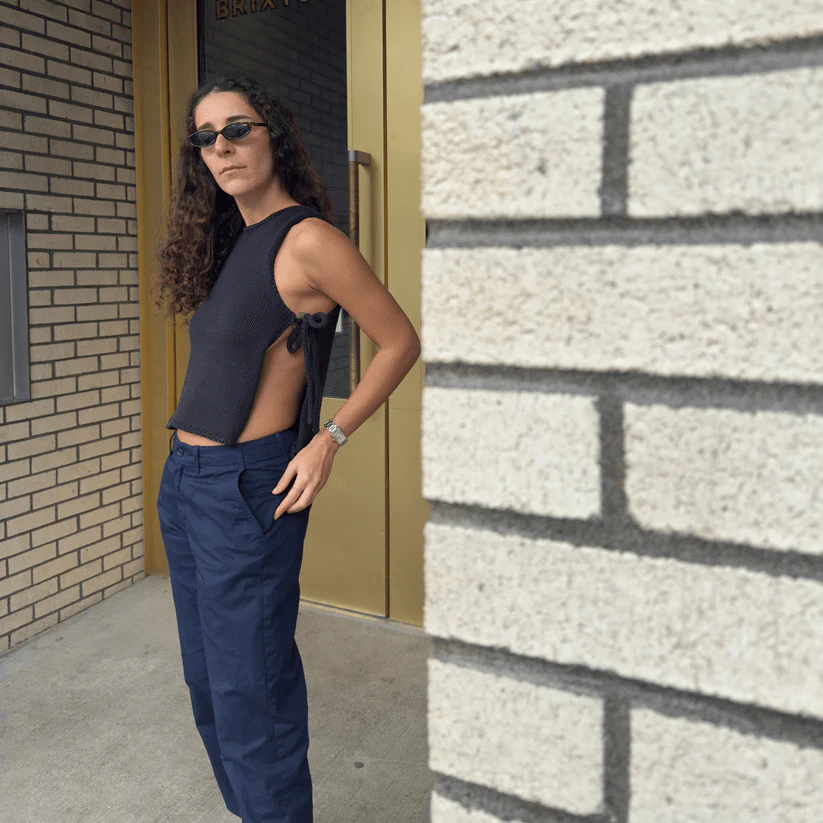 Givéh Tie Top (Black) - Image 5