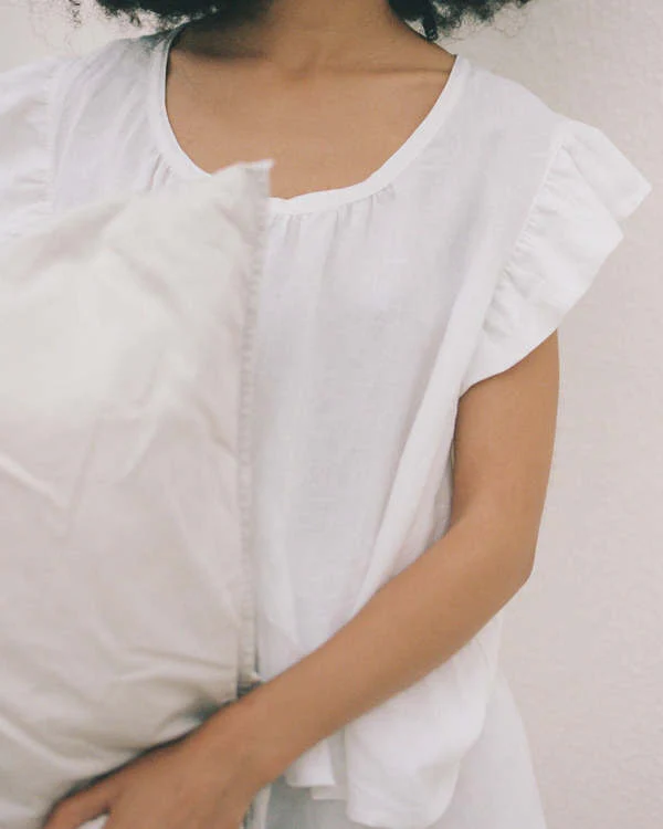 Harly Jae Cloud Sleepwear Top (Salt) - Image 6