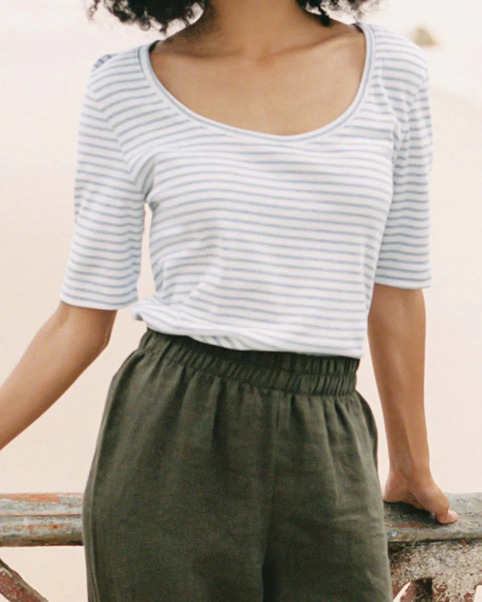 Harly Jae HJ Tee (Sky Stripe) - Image 2