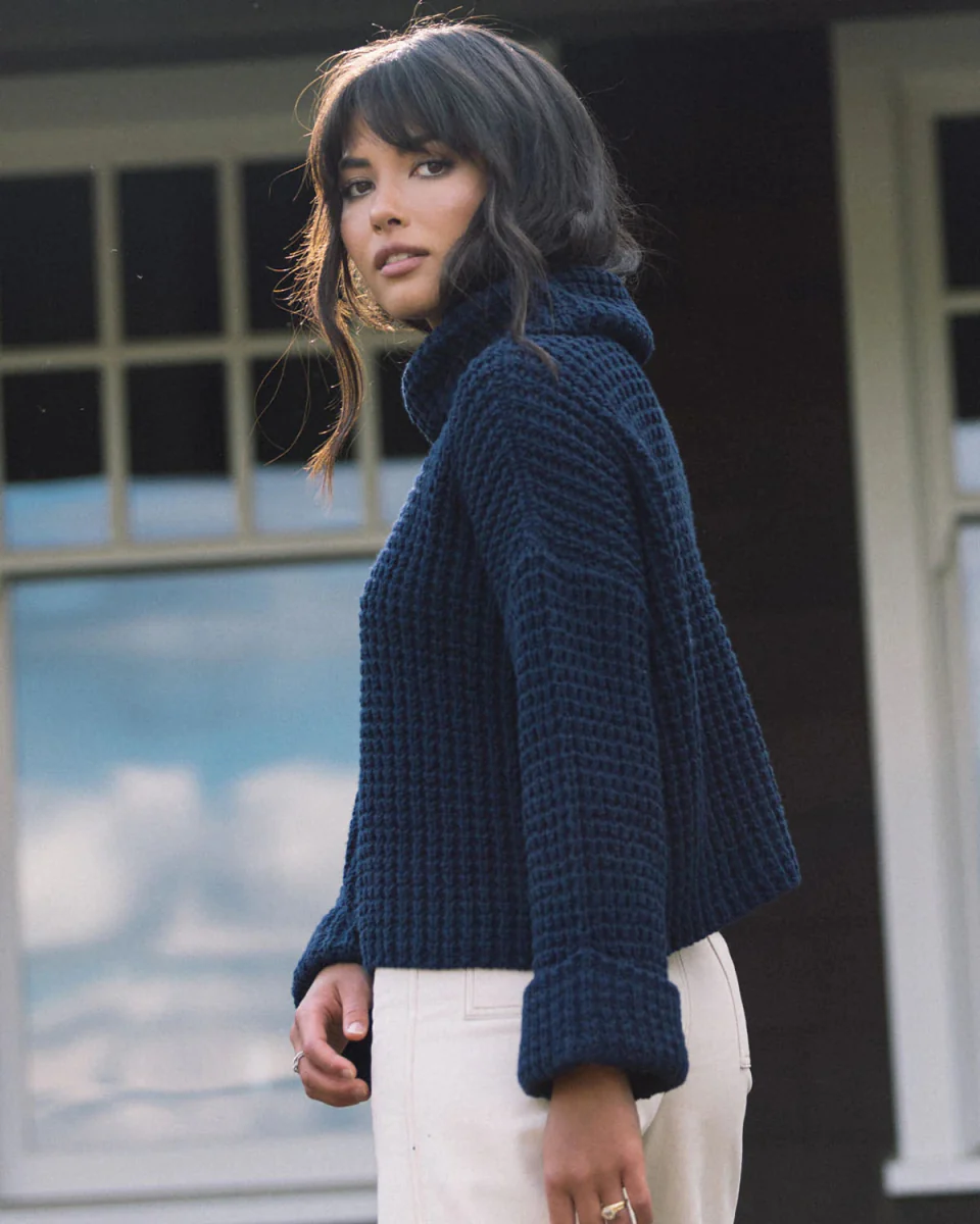 Harly Jae Les Alpes Sweater (Navy) - Image 5