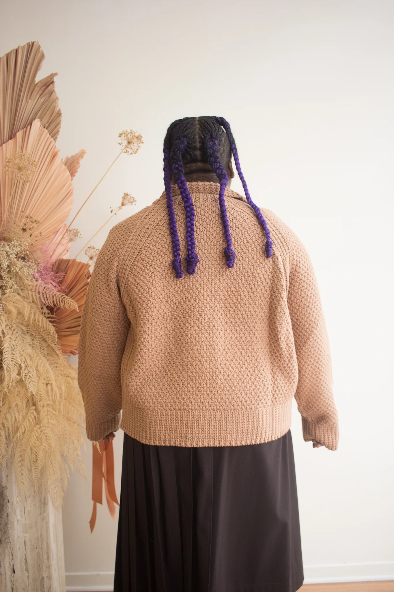 Harly Jae Meadow Zip Cardigan (Camel) - Image 3