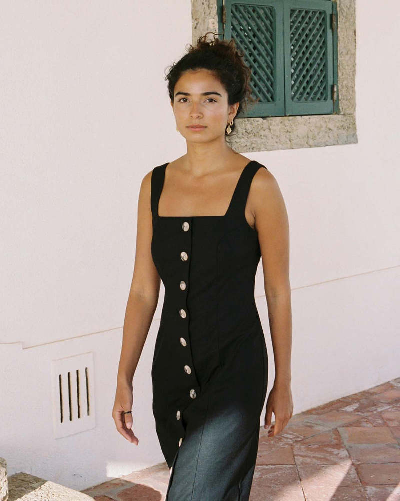 Harly Jae Provence Dress (Black) - Image 2