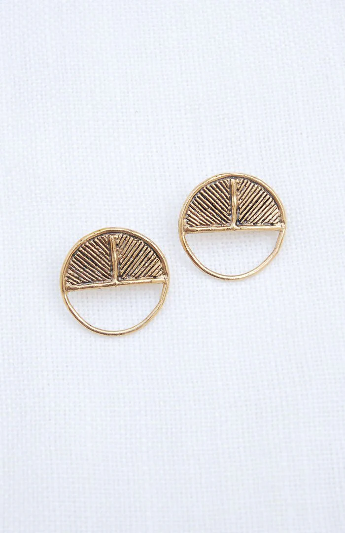 Hawkly Odyssey Earrings (Bronze or Silver) - Image 2