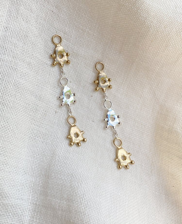 Hawkly Ascend Earrings (Mixed Metal) - Image 2