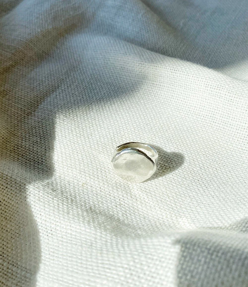 Hawkly Circle Ring (Silver) - Image 5
