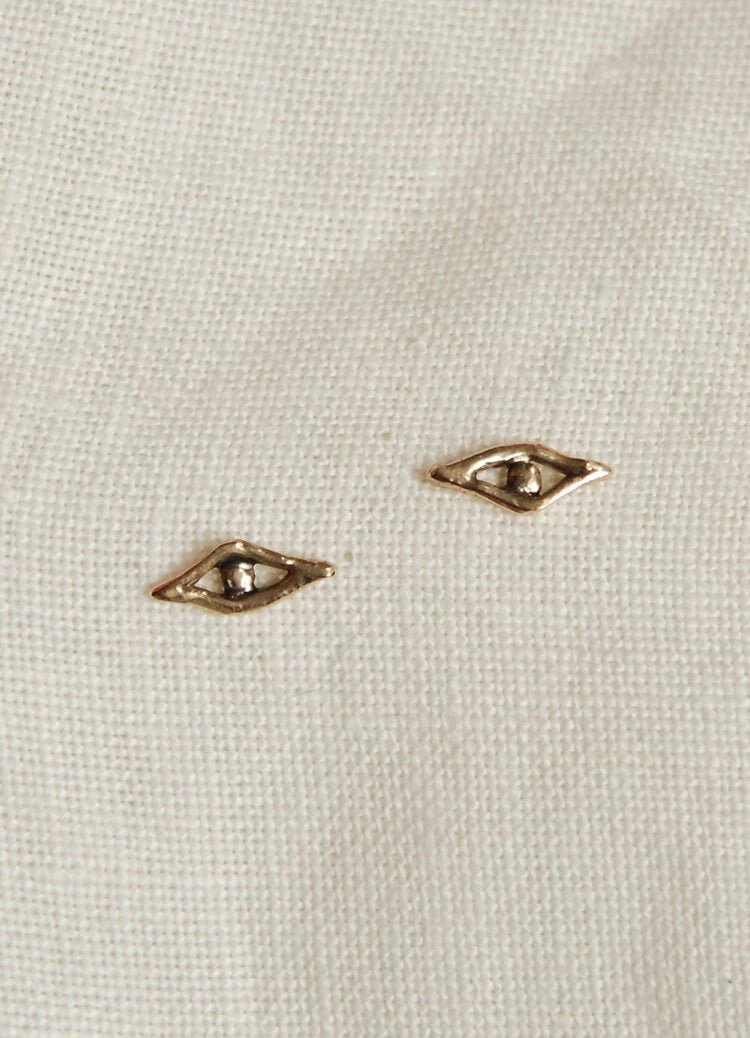Hawkly Evil Eye Studs (Small)