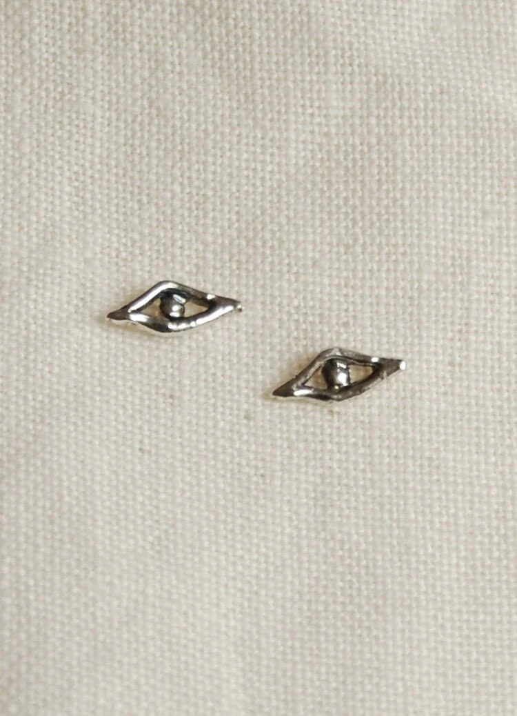 Hawkly Evil Eye Studs (Small) - Image 2