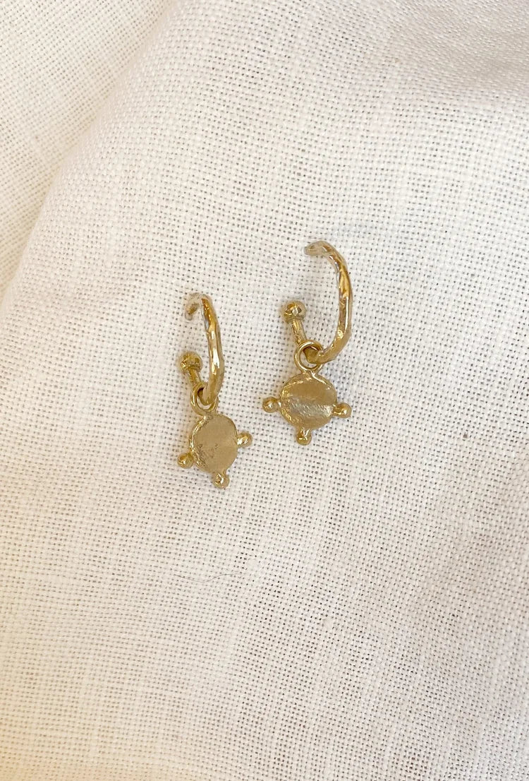 Hawkly Portal Mini Earrings (Bronze or Silver) - Image 2