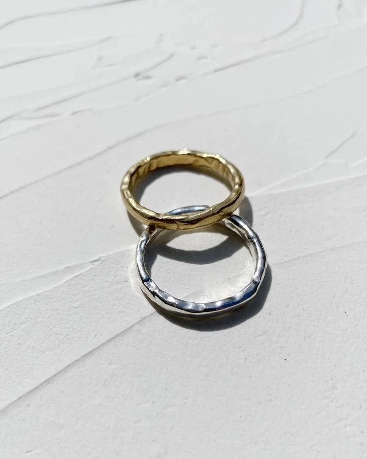 Hawkly Sabi Band Ring (Bronze or Silver) - Image 7