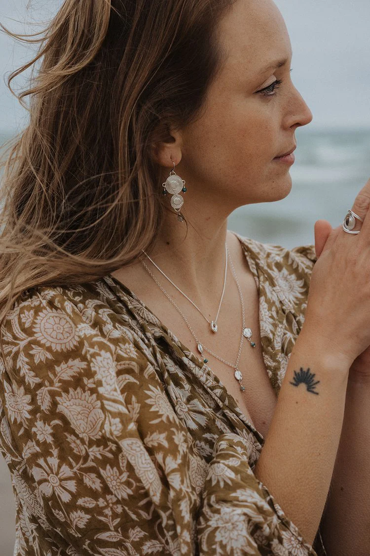 Hawkly Seeker Earrings (Bronze or Silver) - Image 2