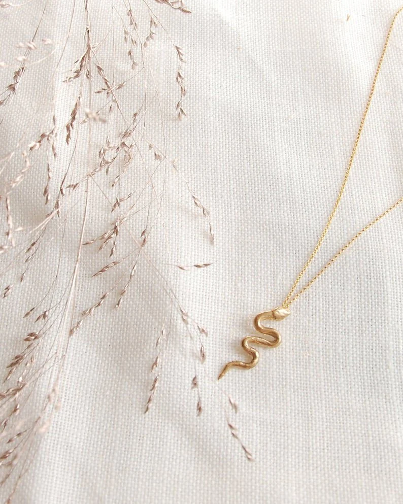 Hawkly Serpent Necklace (Bronze or Silver) - Image 6