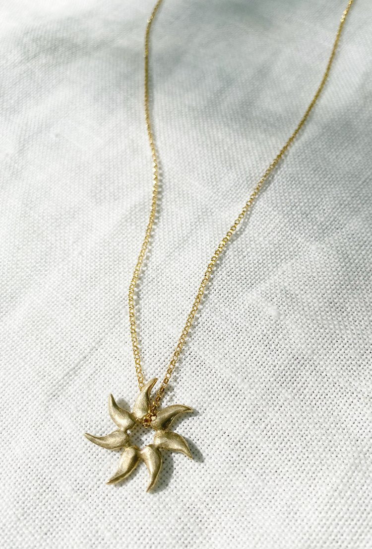 Hawkly Solar Necklace (Bronze or Silver) - Image 4
