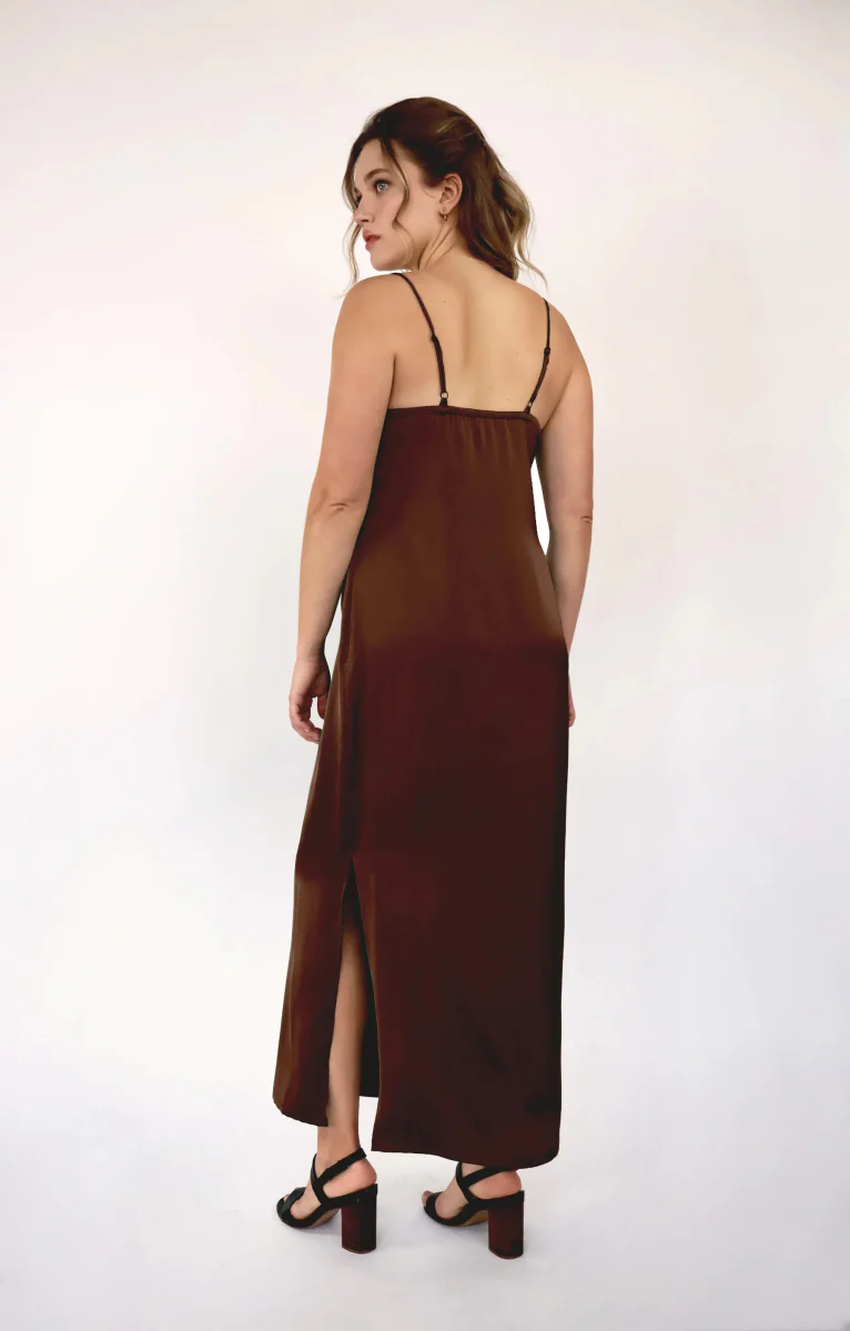 Korelli Ariel Dress (Chocolate) - Image 6