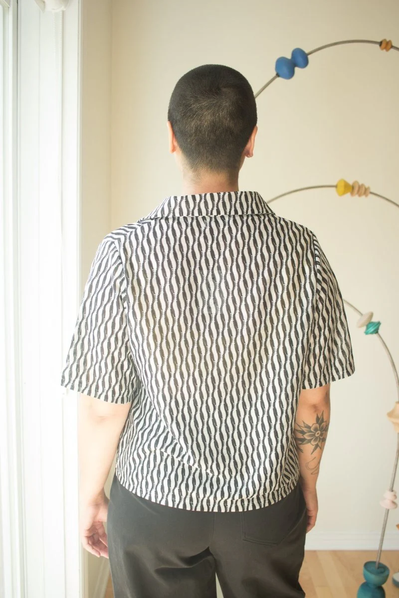 KSLAM Electra Top (Black & White) - Image 4