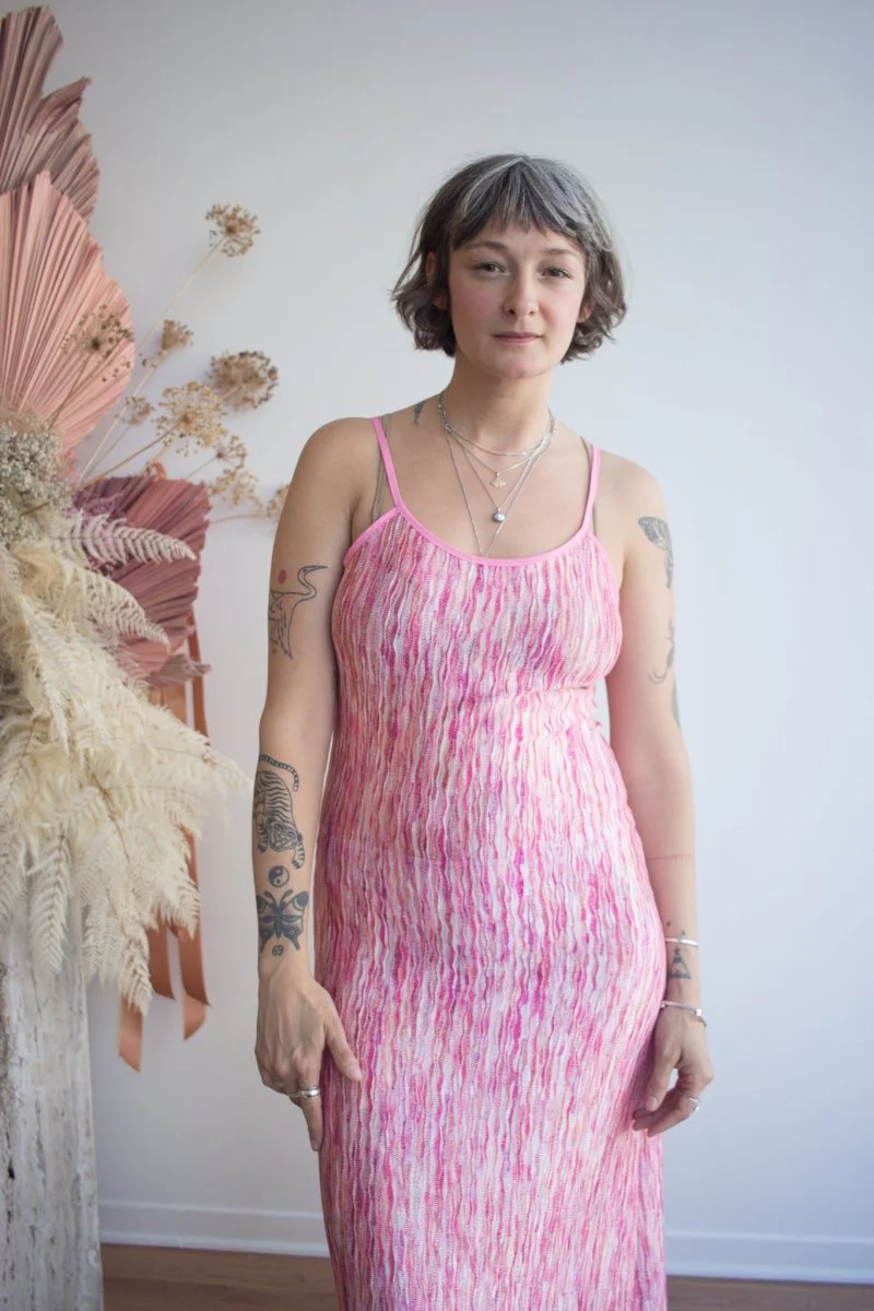 KSLAM Naomi Dress (Pink) - Image 3