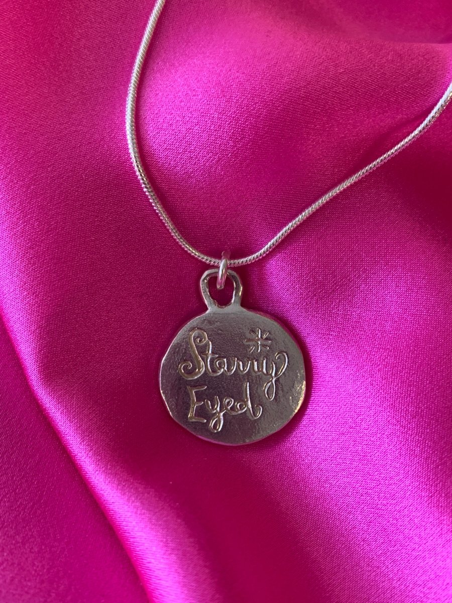 LILOU Gems Medallion Pendant Necklace (Various Styles) - Image 5