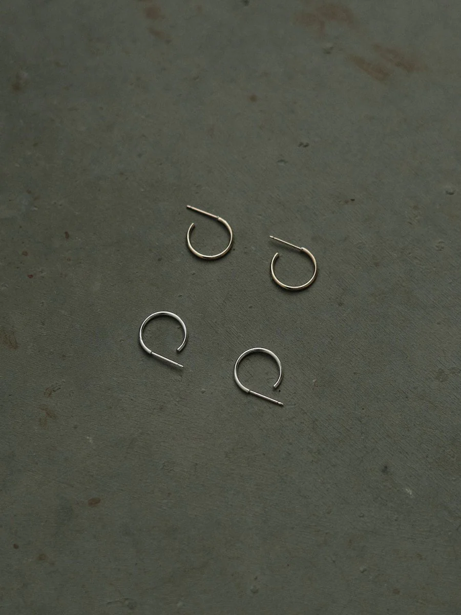 Lisbeth Henri Hoops (Gold or Silver) - Image 2