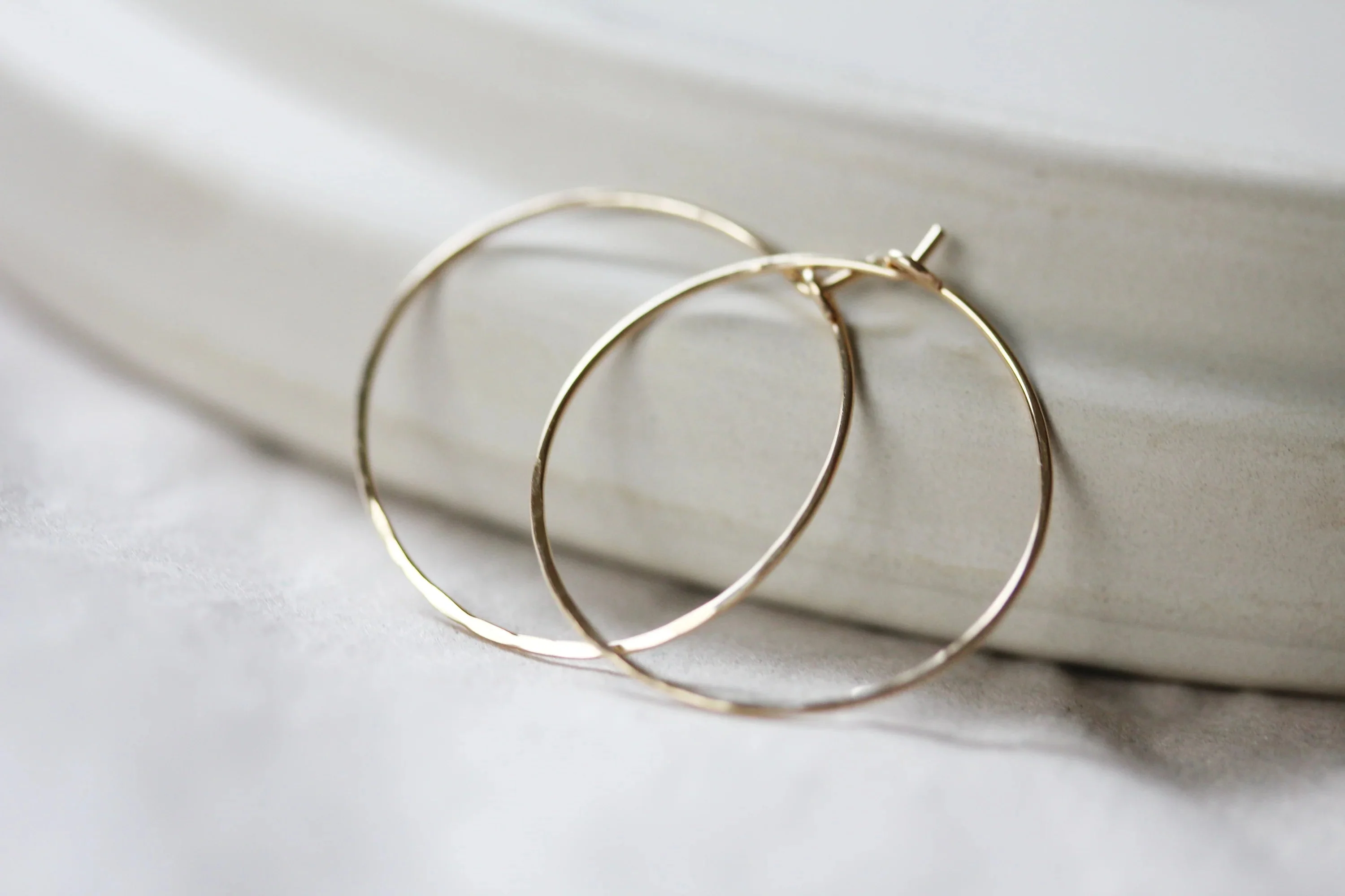 Little Gold Ani Hoops