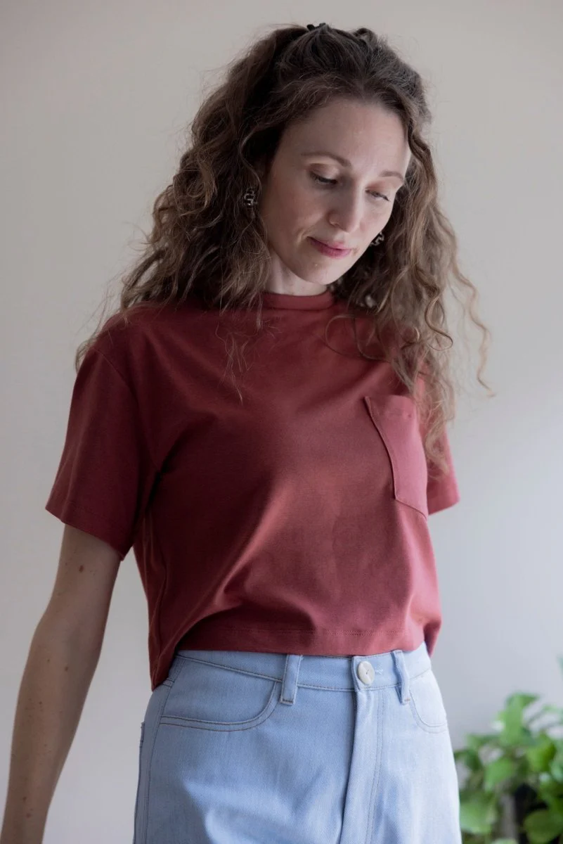 Marigold Anatole T-Shirt (Rust) - Image 2