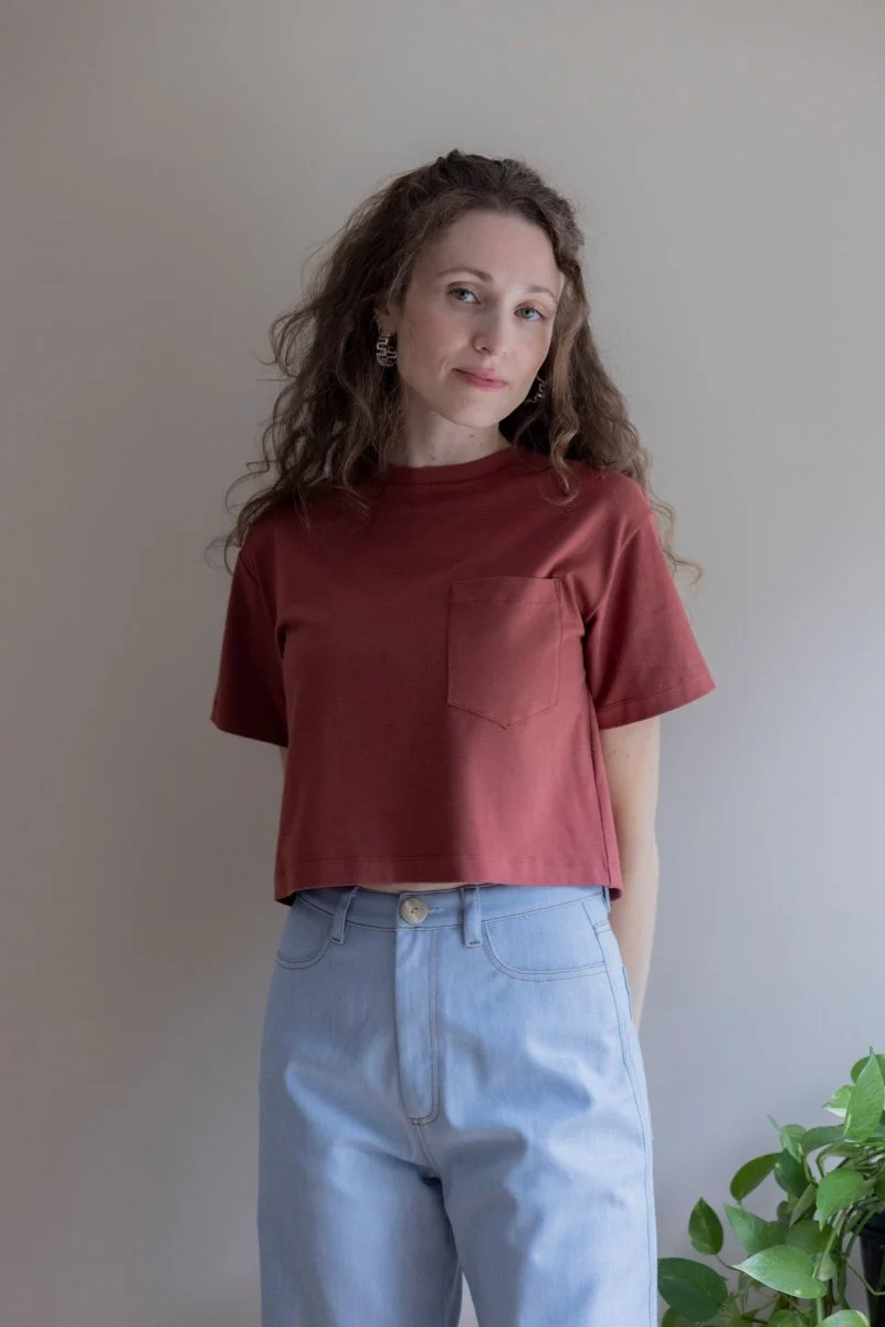 Marigold Anatole T-Shirt (Rust) - Image 4